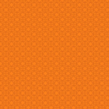 Load image into Gallery viewer, Orange geometric 100% cotton fabric
